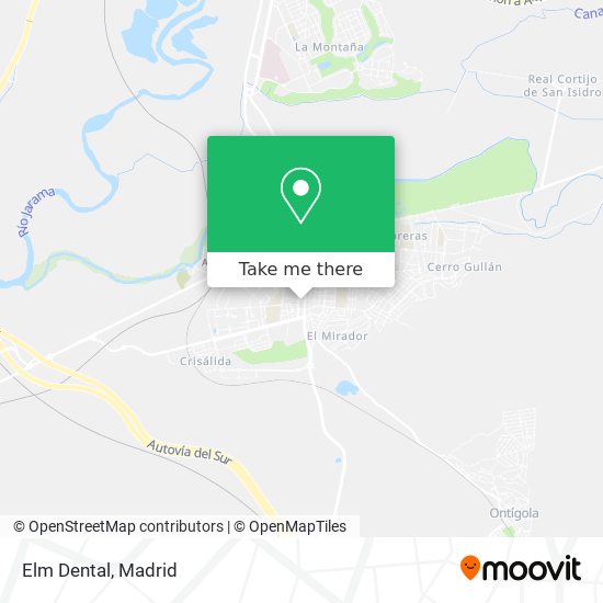 mapa Elm Dental