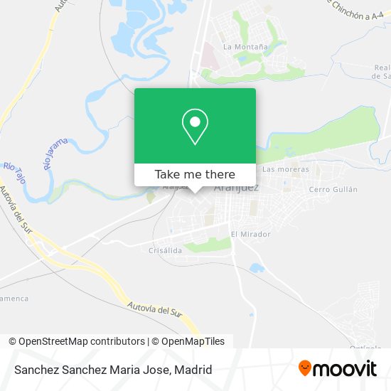 Sanchez Sanchez Maria Jose map