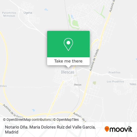 Notario Dña. María Dolores Ruíz del Valle García map