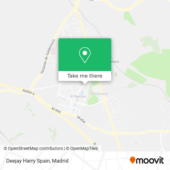 Deejay Harry Spain map