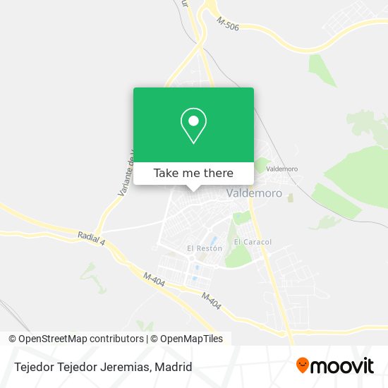 Tejedor Tejedor Jeremias map