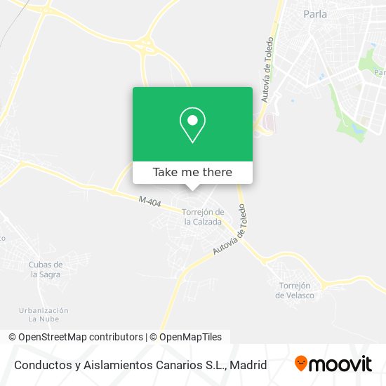 Conductos y Aislamientos Canarios S.L. map