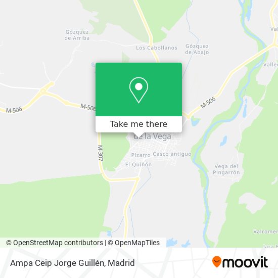 Ampa Ceip Jorge Guillén map