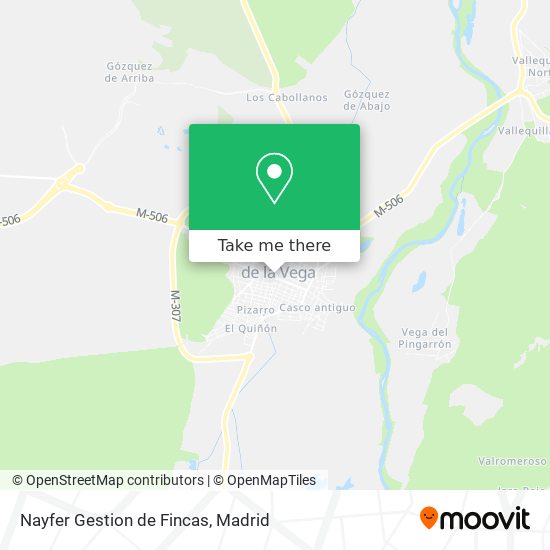 Nayfer Gestion de Fincas map