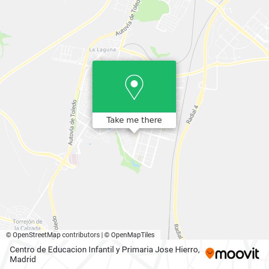 Centro de Educacion Infantil y Primaria Jose Hierro map