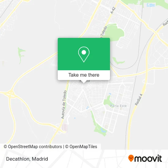 Decathlon map