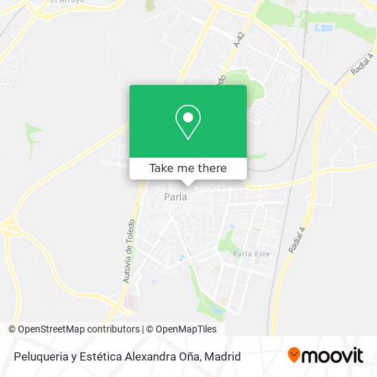 Peluqueria y Estética Alexandra Oña map