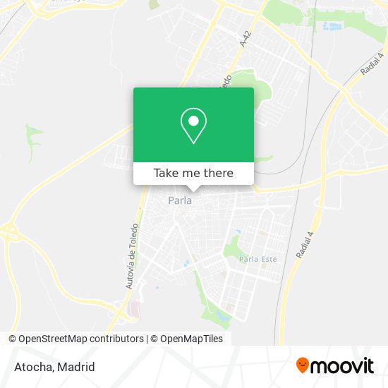 mapa Atocha