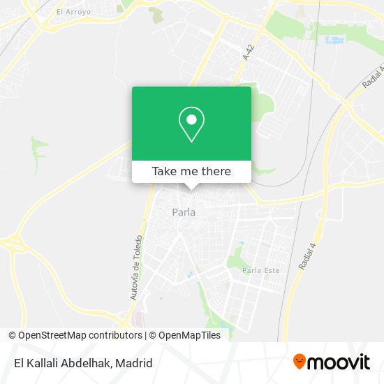 mapa El Kallali Abdelhak