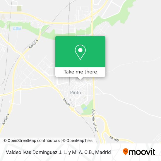 Valdeolivas Dominguez J. L. y M. A. C.B. map