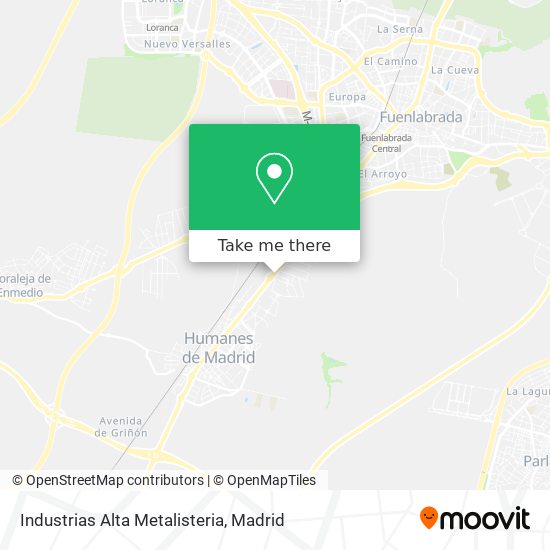 Industrias Alta Metalisteria map