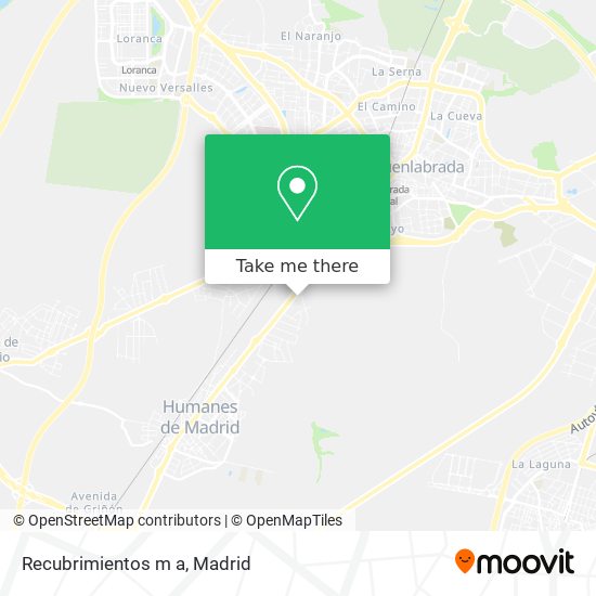 mapa Recubrimientos m a