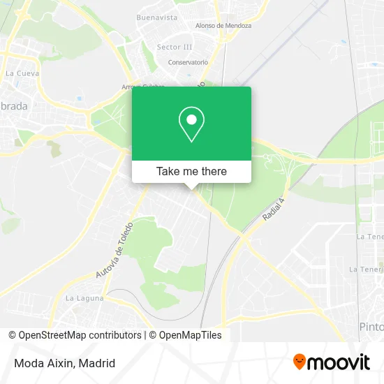 Moda Aixin map