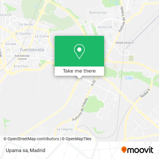 Upama sa map