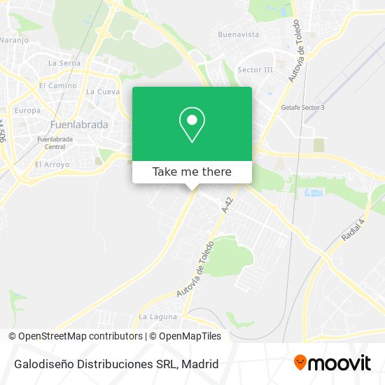 Galodiseño Distribuciones SRL map