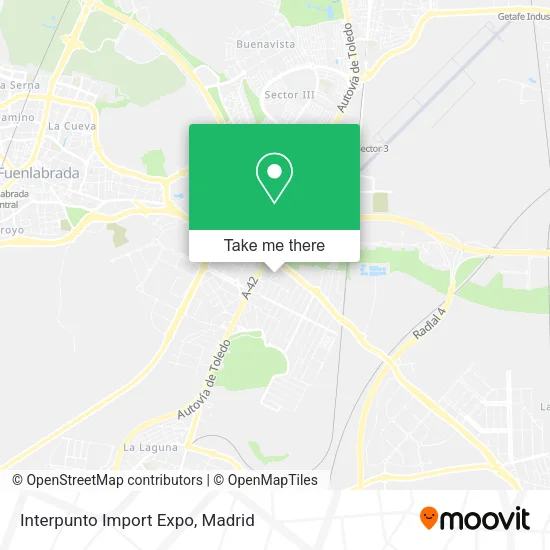 Interpunto Import Expo map
