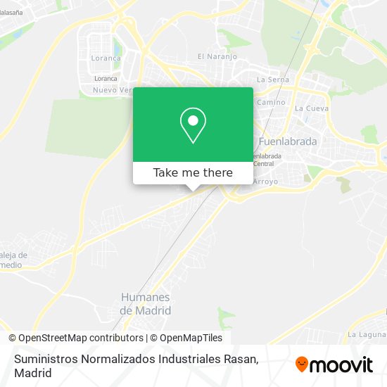 mapa Suministros Normalizados Industriales Rasan