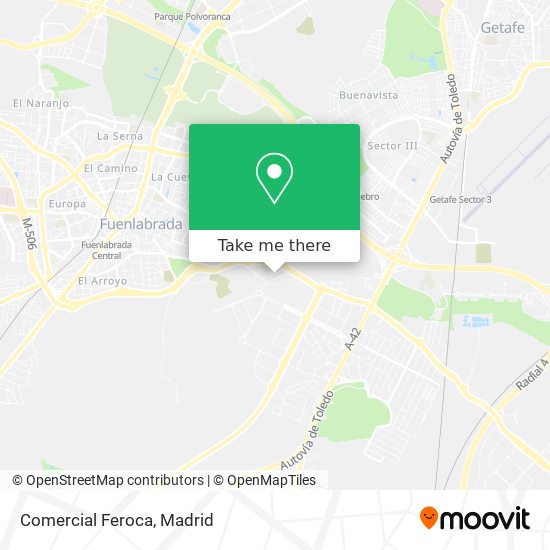 Comercial Feroca map