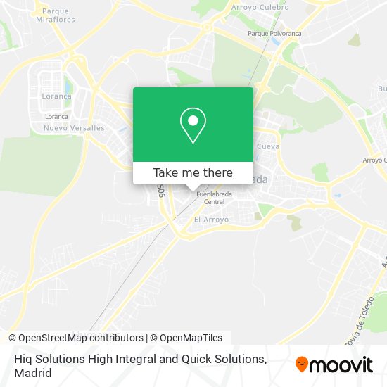 Hiq Solutions High Integral and Quick Solutions map