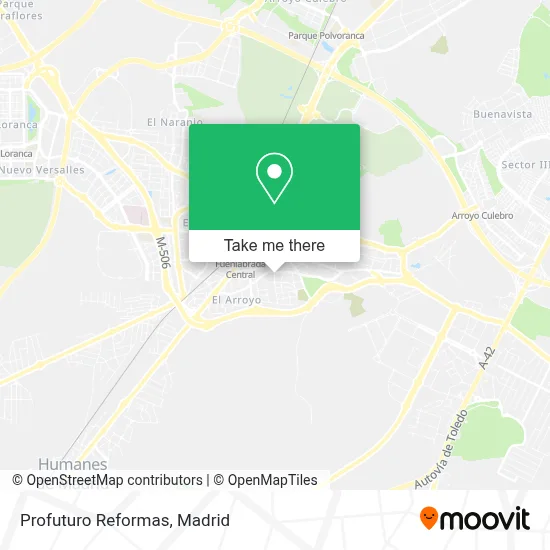 Profuturo Reformas map