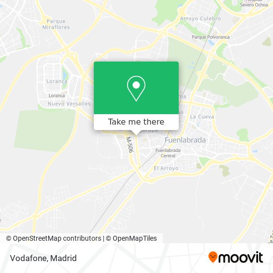 Vodafone map