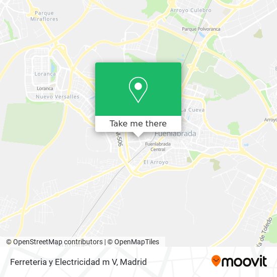 Ferreteria y Electricidad m V map