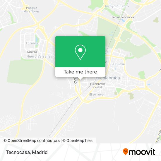 Tecnocasa map