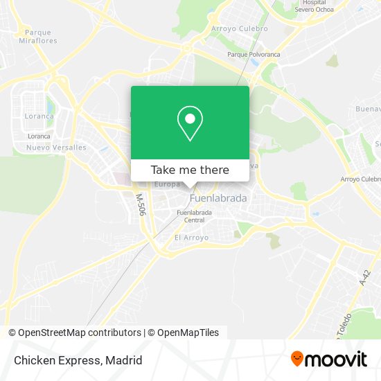 Chicken Express map