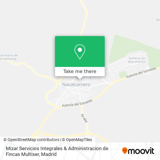 Mizar Servicios Integrales & Administracion de Fincas Multiser map