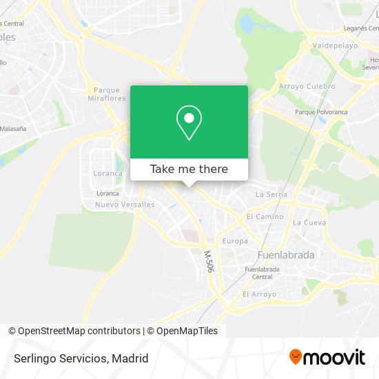 mapa Serlingo Servicios