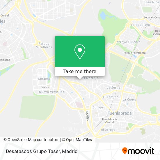 Desatascos Grupo Taser map