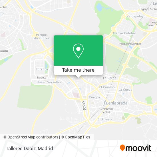 Talleres Daoiz map