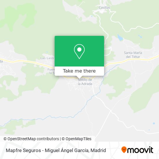 Mapfre Seguros - Miguel Ángel García map