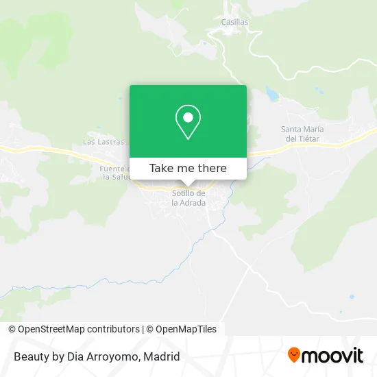 Beauty by Dia Arroyomo map