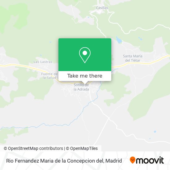 Rio Fernandez Maria de la Concepcion del map