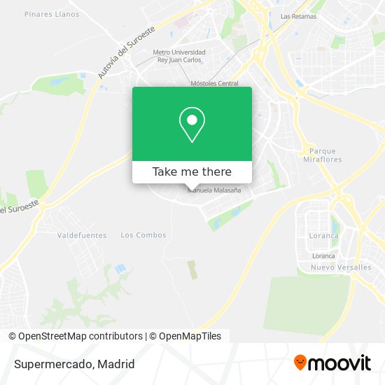 Supermercado map