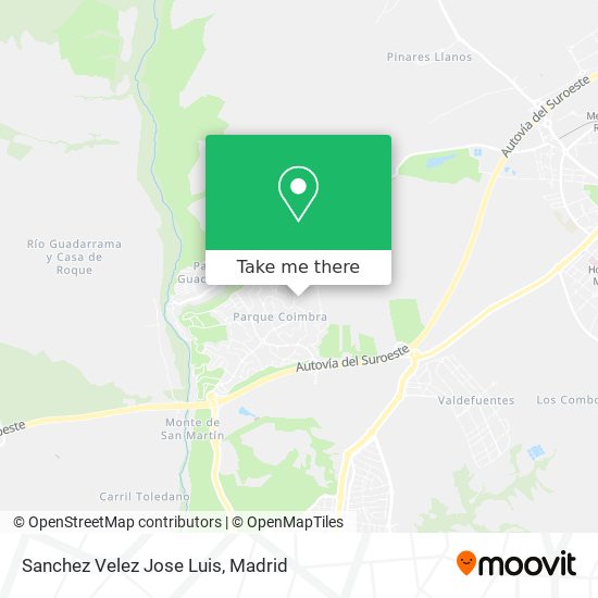 Sanchez Velez Jose Luis map