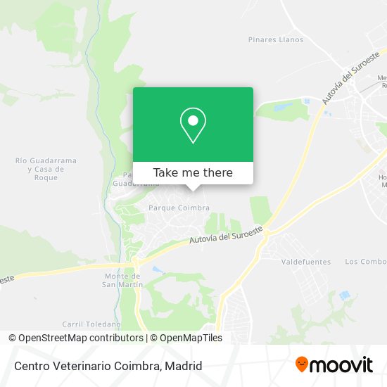 Centro Veterinario Coimbra map