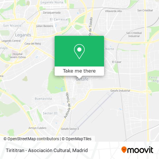 mapa Tirititran - Asociación Cultural