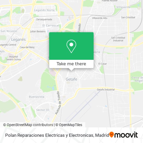 Polan Reparaciones Electricas y Electronicas map