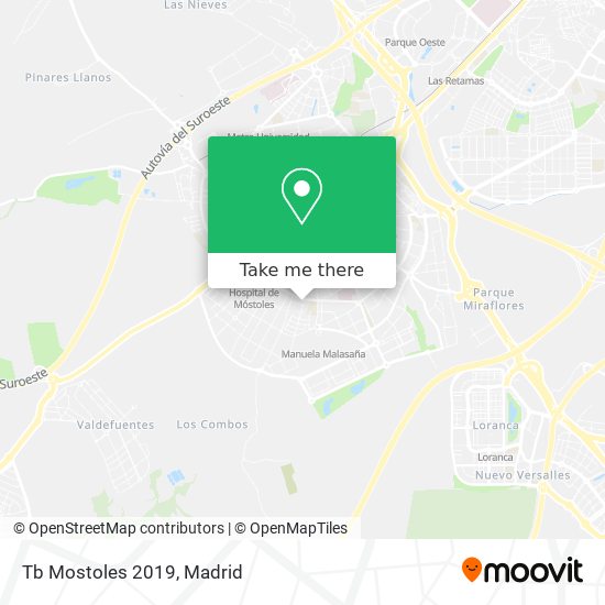 Tb Mostoles 2019 map