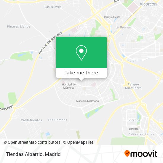 mapa Tiendas Albarrio