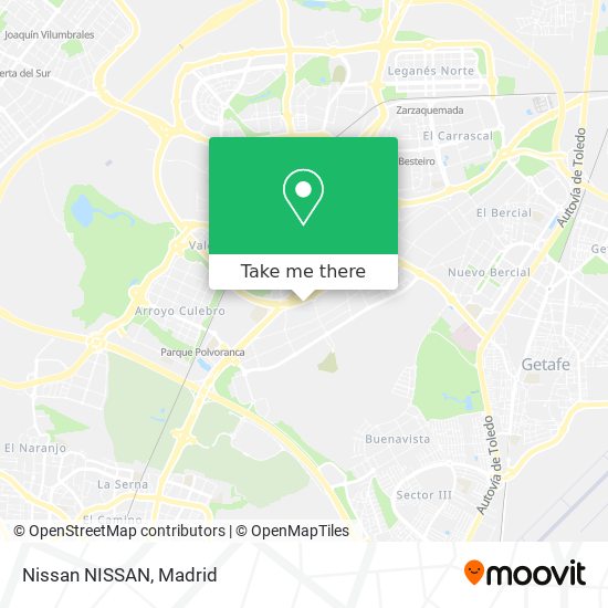 Nissan NISSAN map