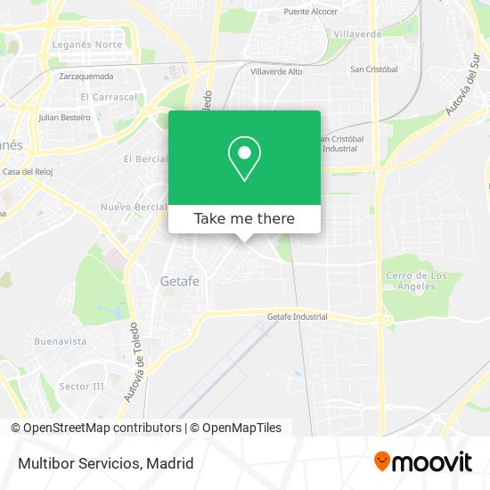 Multibor Servicios map