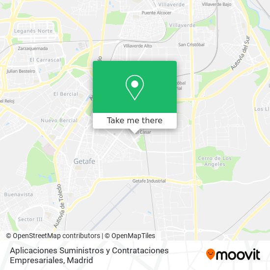 Aplicaciones Suministros y Contrataciones Empresariales map