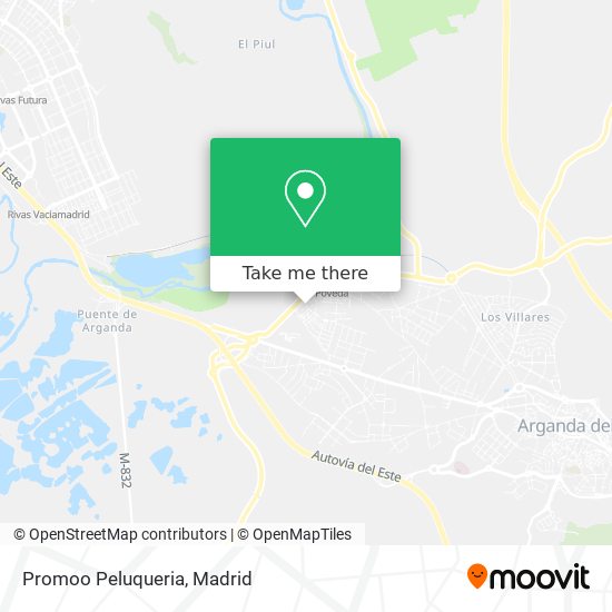 mapa Promoo Peluqueria