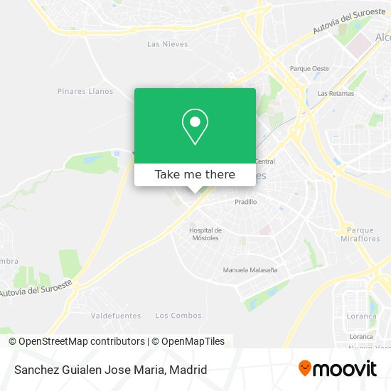 Sanchez Guialen Jose Maria map