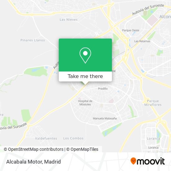 Alcabala Motor map