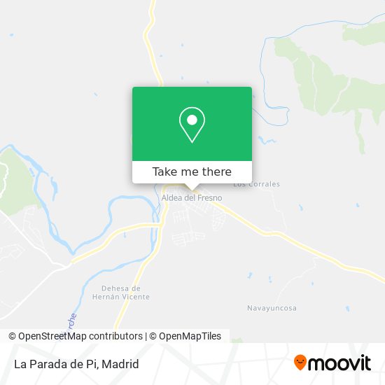 mapa La Parada de Pi