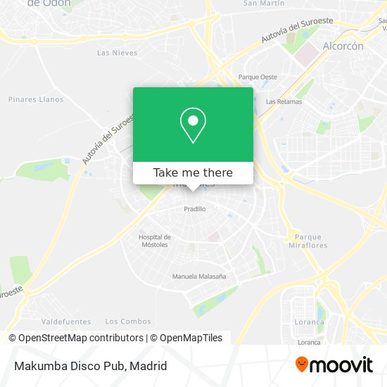 Makumba Disco Pub map